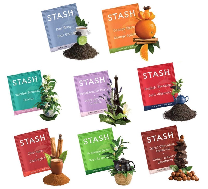 Stash Tea Bags Sampler Assortment Box (52 Count) 30 Different Flavors Gifts for Her Him Women Men Mom Dad Friends Coworkers Family - Image 5